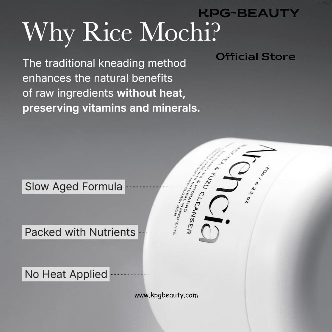 ARENCIA Black Tea Rice Mochi Face Cleanser Pore Care Cleanser KPG BEAUTYArencia