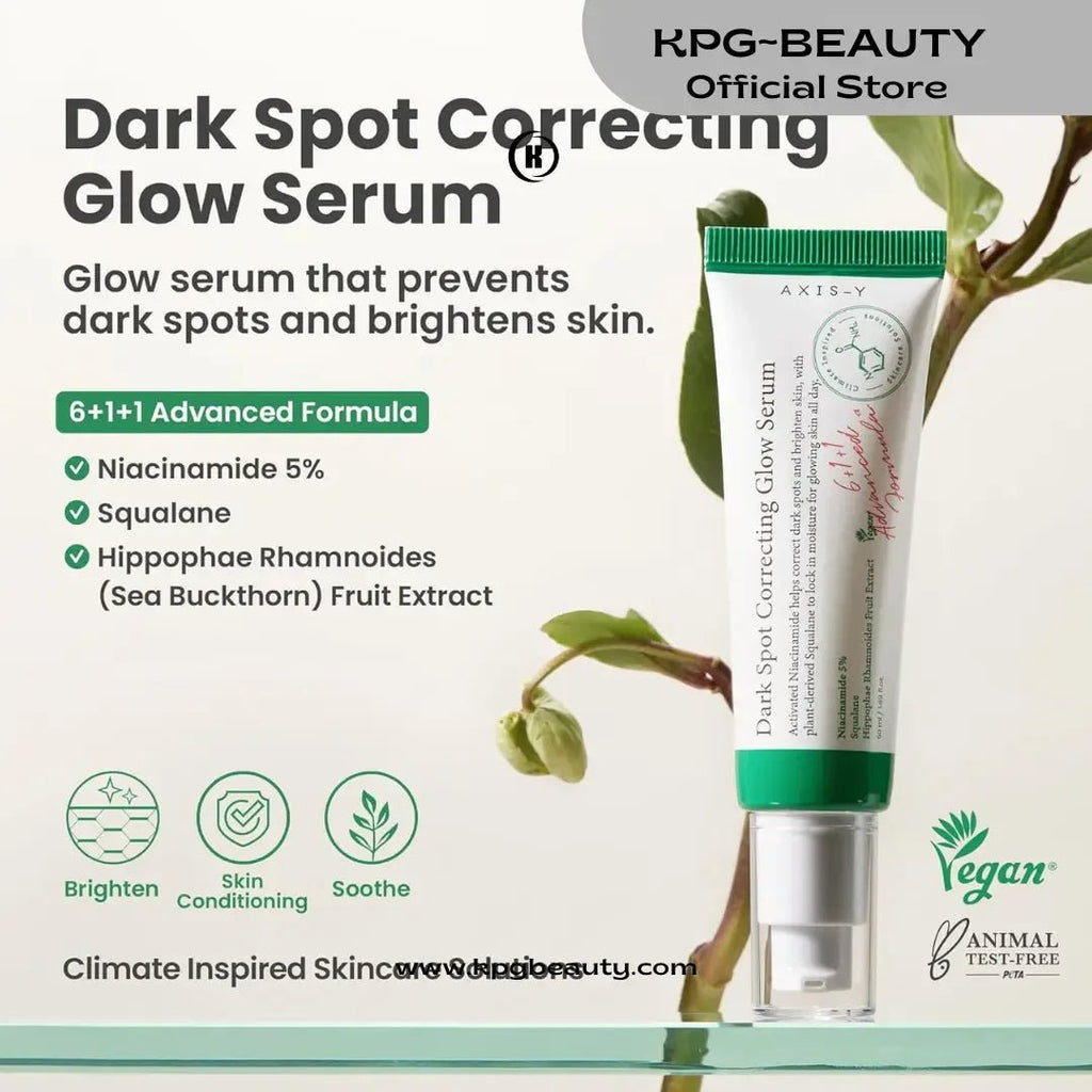 AXIS-Y Dark Spot Correcting Glow Serum - 5% Niacinamide Dark Spot Types 50 ml - KPGBEAUTY