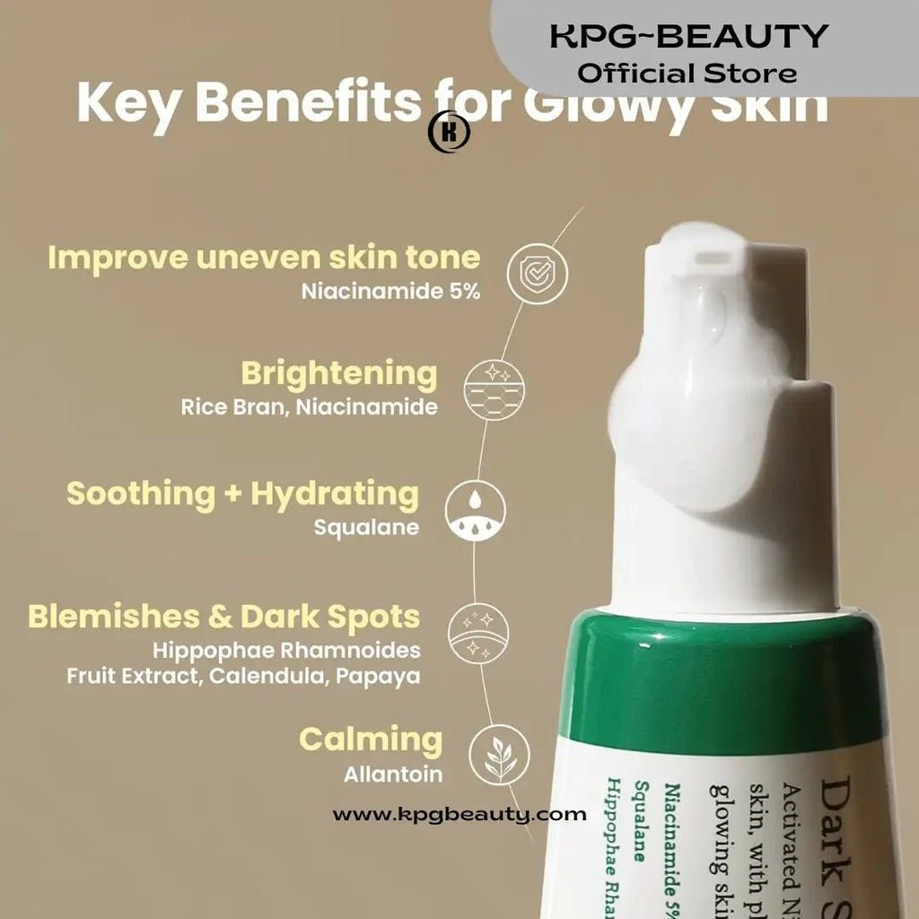 AXIS-Y Dark Spot Correcting Glow Serum - 5% Niacinamide Dark Spot Types 50 ml - KPGBEAUTY