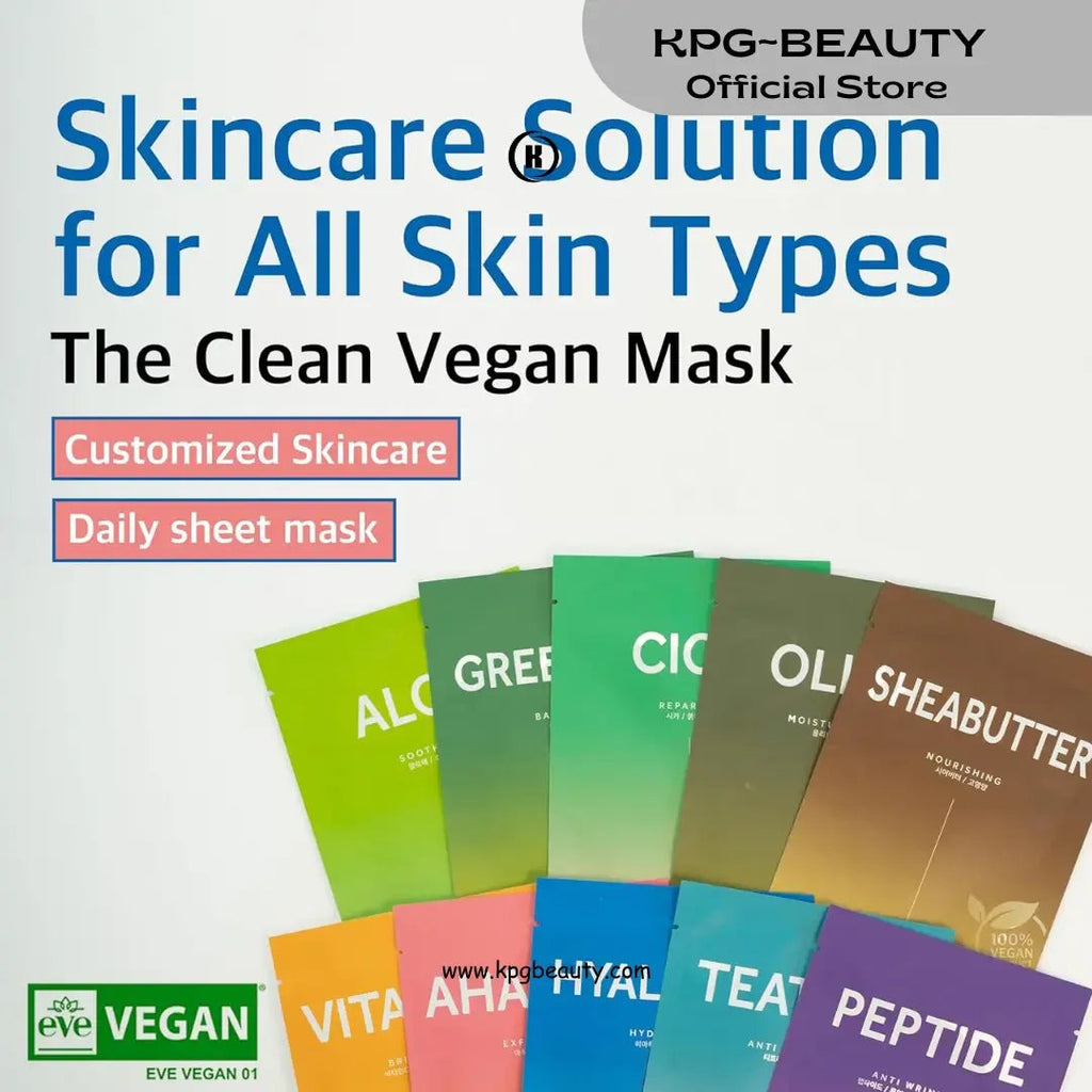 Barulab Premium The Clean Vegan Mask with Vitamin C - Hydrating Sheet Mask for All Skin Types