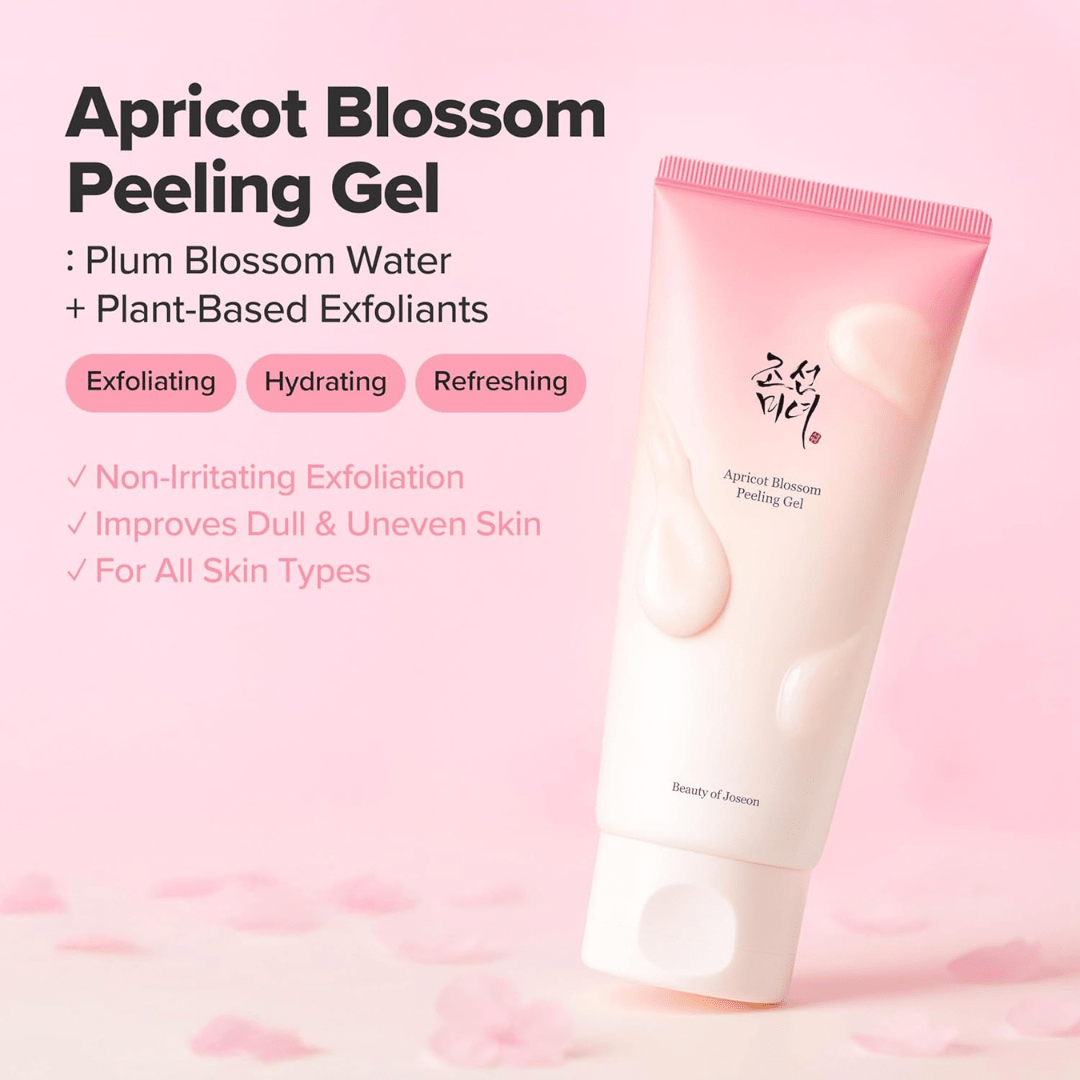 Beauty of Joseon Apricot Blossom Peeling Gel 100ml Gentle Exfoliating Gel KPG BEAUTYBeauty of Joseon