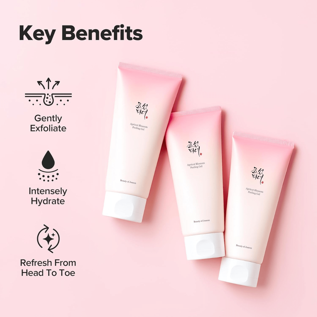 Beauty of Joseon Apricot Blossom Peeling Gel 100ml Gentle Exfoliating Gel KPG BEAUTYBeauty of Joseon