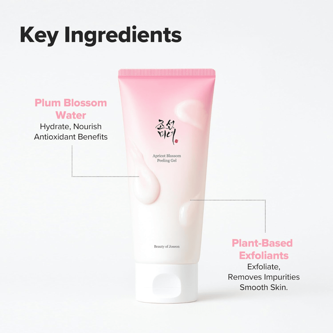 Beauty of Joseon Apricot Blossom Peeling Gel 100ml Gentle Exfoliating Gel KPG BEAUTYBeauty of Joseon