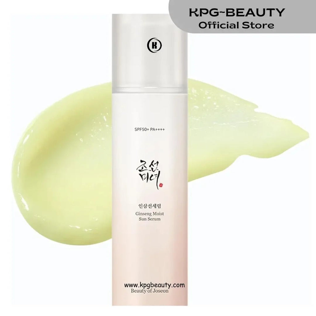 Beauty of Joseon Ginseng Moist Sun Serum 50ml - Lightweight sunscreen with ginseng extract.