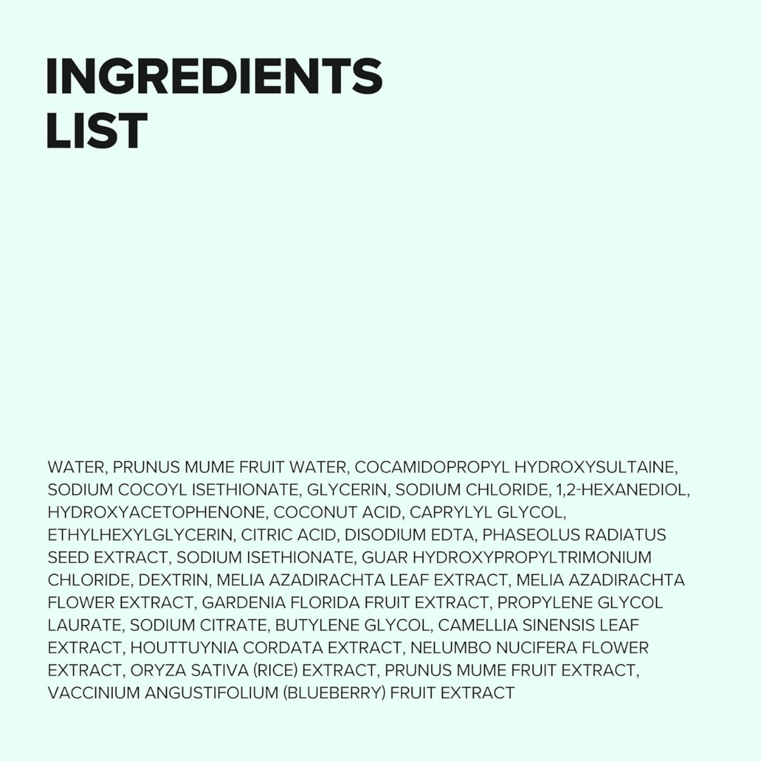 Beauty of Joseon Green Plum Refreshing Cleanser Gel Type Deep Pore Cleansing, Acne Face Wash, Blackhead Remover for All Skin Types, Korean Skincare 100mlBeauty of Joseon