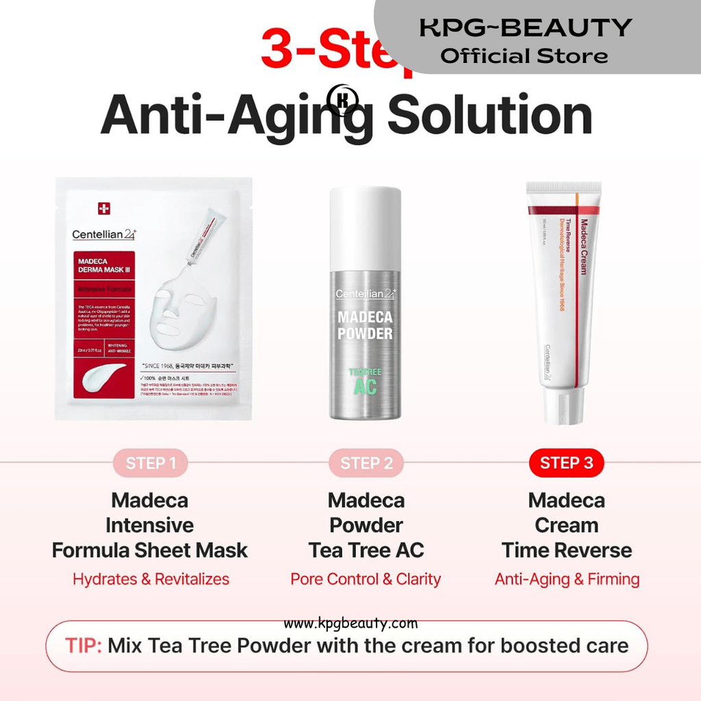 CENTELLIAN 24 Madeca Cream Time Reverse 50ml – Firming & Anti - Aging Centella Cream | Korean Skincare | KPG BeautyCENTELLIAN 24