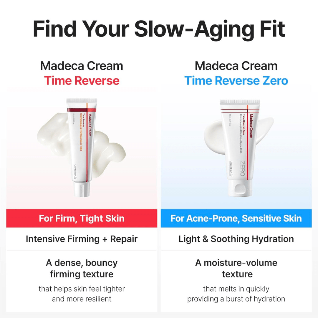 CENTELLIAN 24 Madeca Cream Time Reverse Zero - Anti-Aging Face Moisturizer, Korean Face Cream with Centella Asiatica & TECA, Firming, Wrinkle Care, Barrier Repair for Sensitive & Oily Skin, 2.70 fl ozCENTELLIAN 24