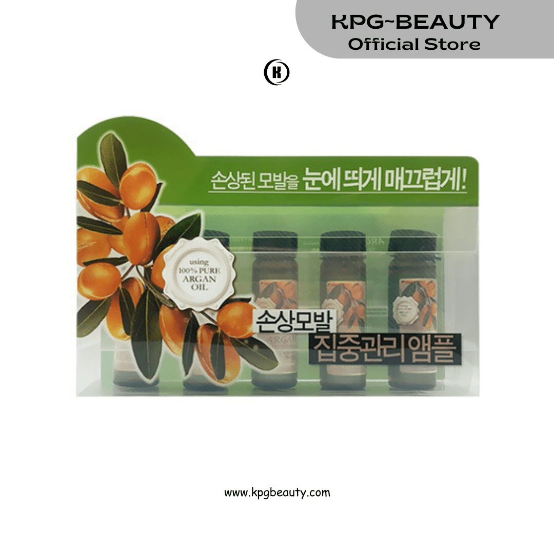 Confume Argan Treatment Hair Ampoule – Deep Nourishing Heat Care by Welcos KPG BEAUTYWelcos