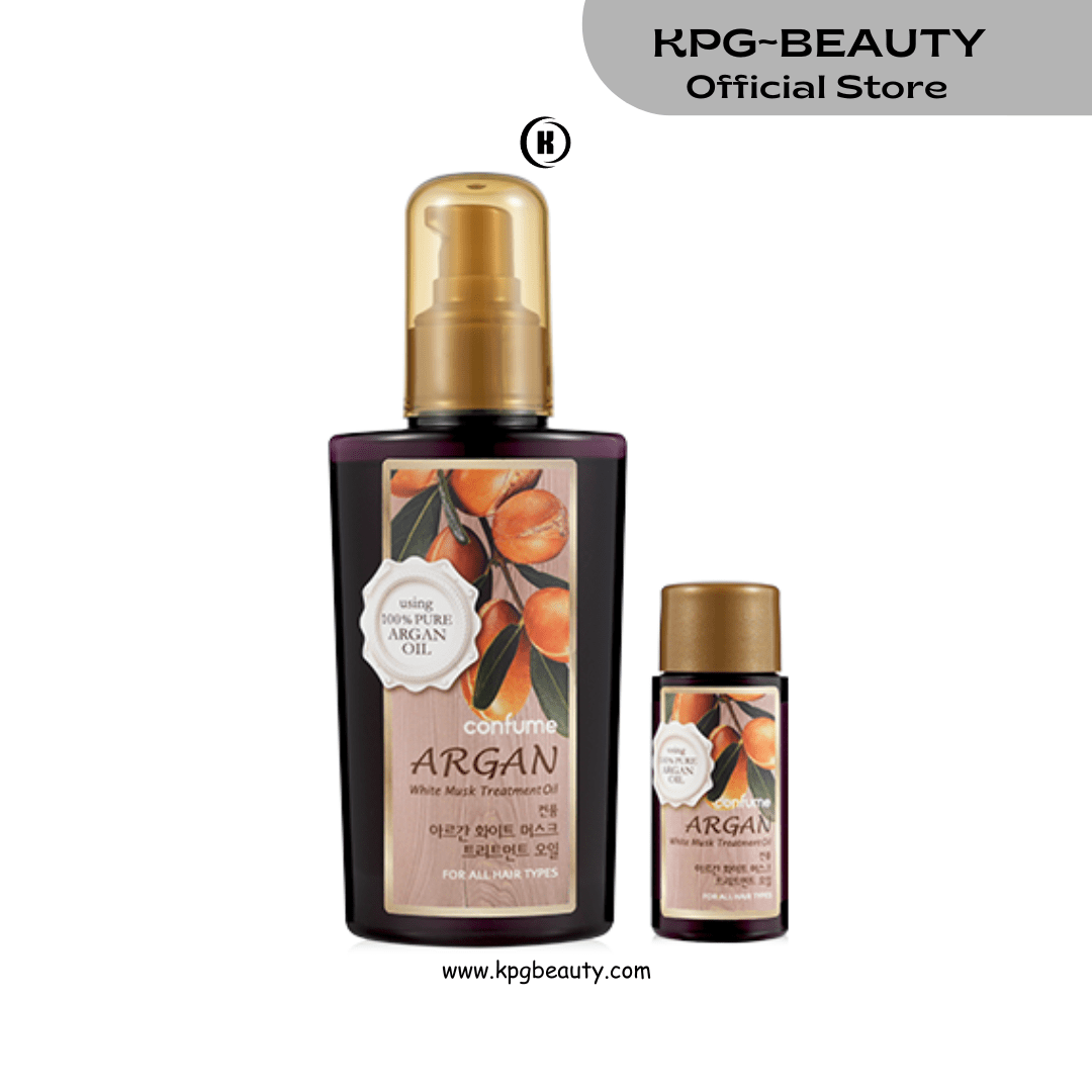 Confume Argan White Musk Treatment Oil – Deep Repair by Welcos KPG BEAUTYWelcos