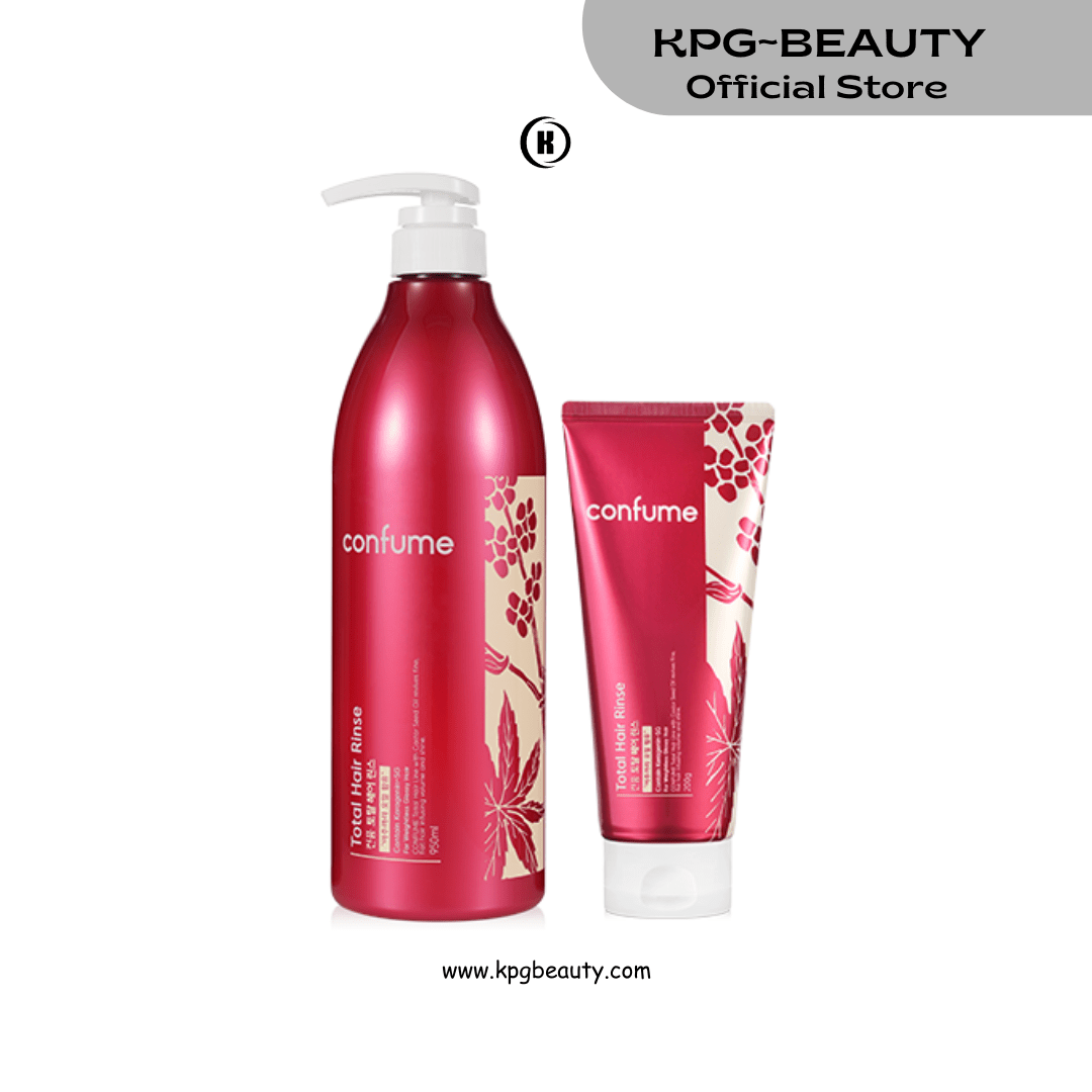 Confume Total Hair Rinse – Shine & Elasticity Care by Welcos KPG BEAUTYWelcos