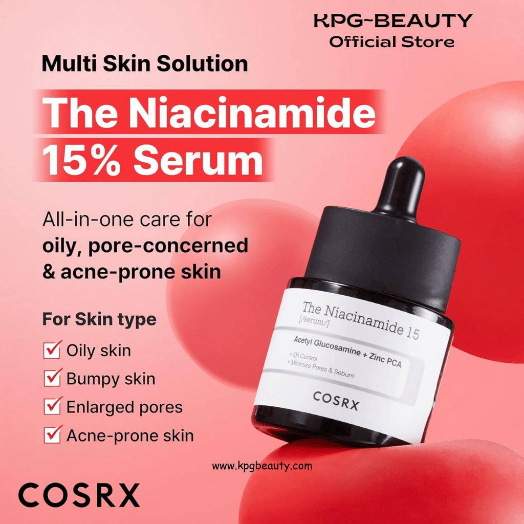 COSRX 15% Niacinamide Face Serum, 0.67 fl oz, Pore Minimizer Serum for Face, Even Skin Tone, Korean Skin CareCOSRX