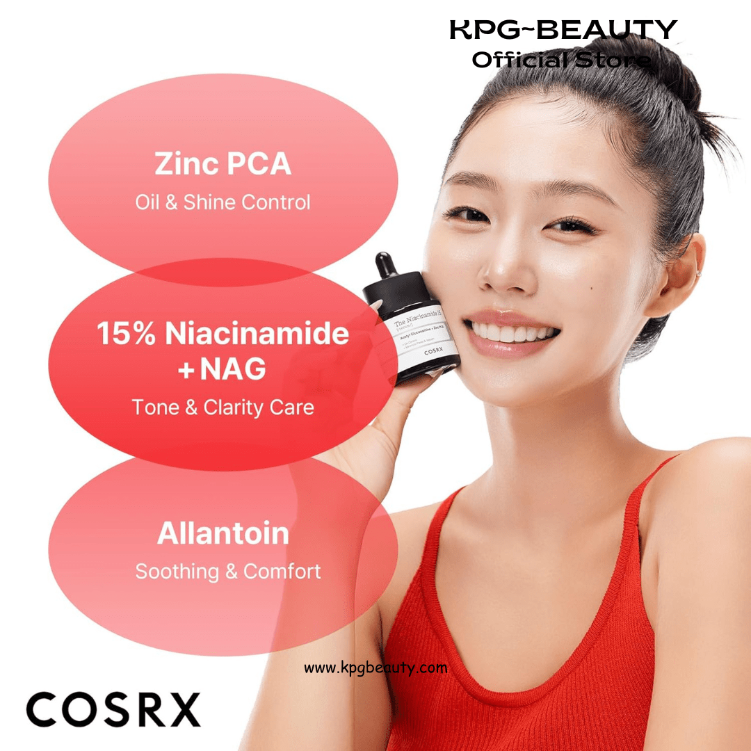 COSRX 15% Niacinamide Face Serum, 0.67 fl oz, Pore Minimizer Serum for Face, Even Skin Tone, Korean Skin CareCOSRX