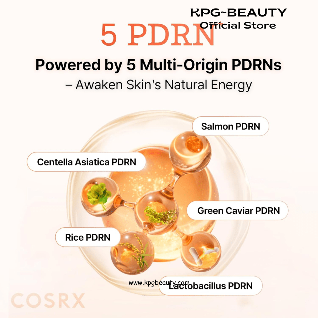 COSRX 5 PDRN Collagen Intense Vitalizing Serum - Korean Serum for Skin Firming & Glowing with Salmon DNA, Centella PDRN & Collagen, Mothers day gifts, Korean Skin Care (3.38 fl.oz.)COSRX