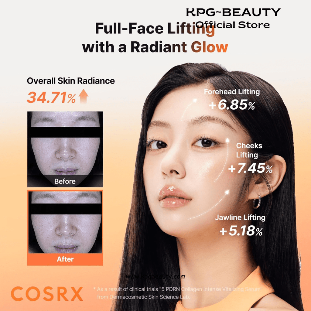 COSRX 5 PDRN Collagen Intense Vitalizing Serum - Korean Serum for Skin Firming & Glowing with Salmon DNA, Centella PDRN & Collagen, Mothers day gifts, Korean Skin Care (3.38 fl.oz.)COSRX