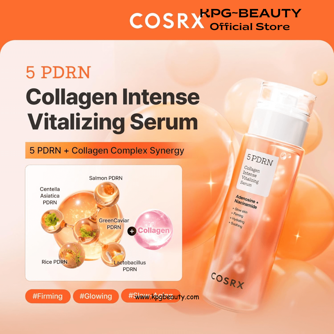 COSRX 5 PDRN Collagen Intense Vitalizing Serum - Korean Serum for Skin Firming & Glowing with Salmon DNA, Centella PDRN & Collagen, Mothers day gifts, Korean Skin Care (3.38 fl.oz.)COSRX