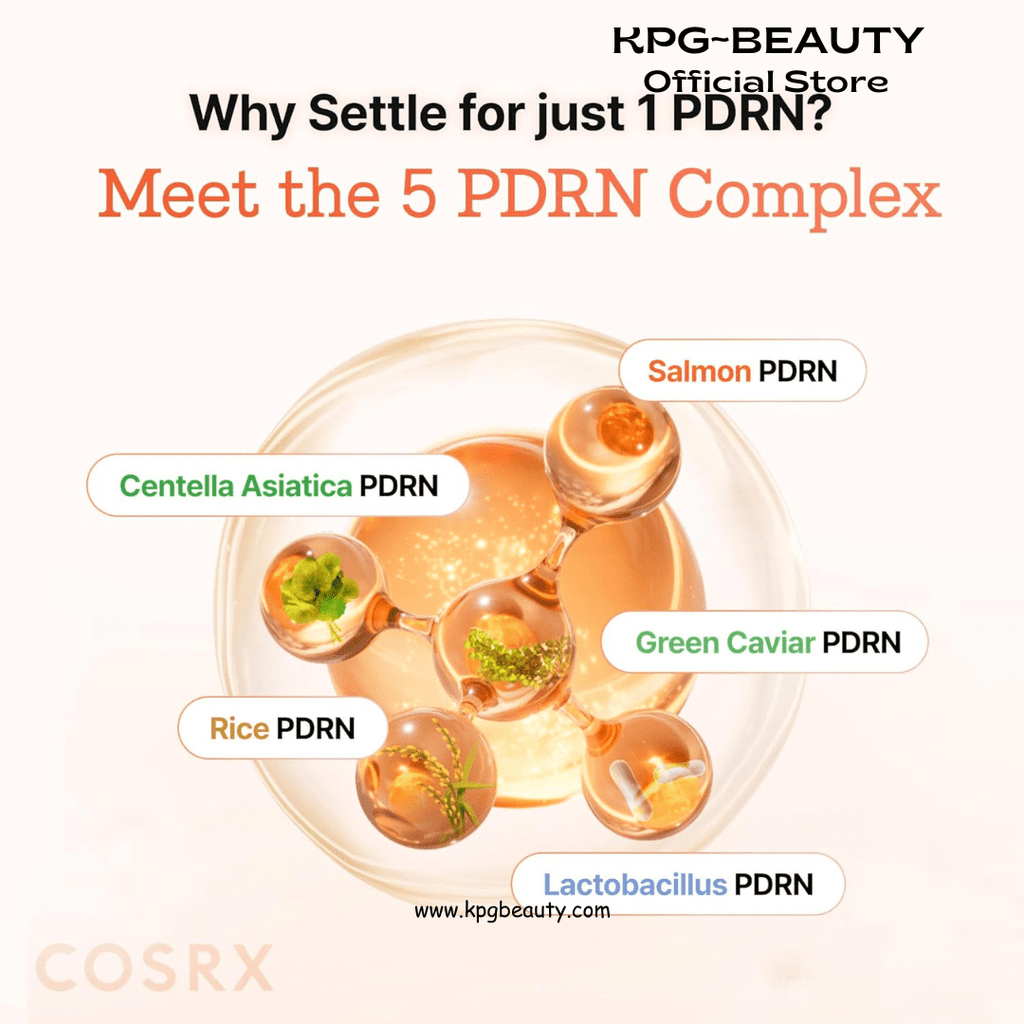 COSRX 5 - PDRN Complex Collagen Gel Eye Patches for the look of Dark Circles and Uneven tone, Radiance Care for Tired Under - Eyes with Salmon DNA & Vitamin C, Korean Skincare, Mothers day gift for MomCOSRX