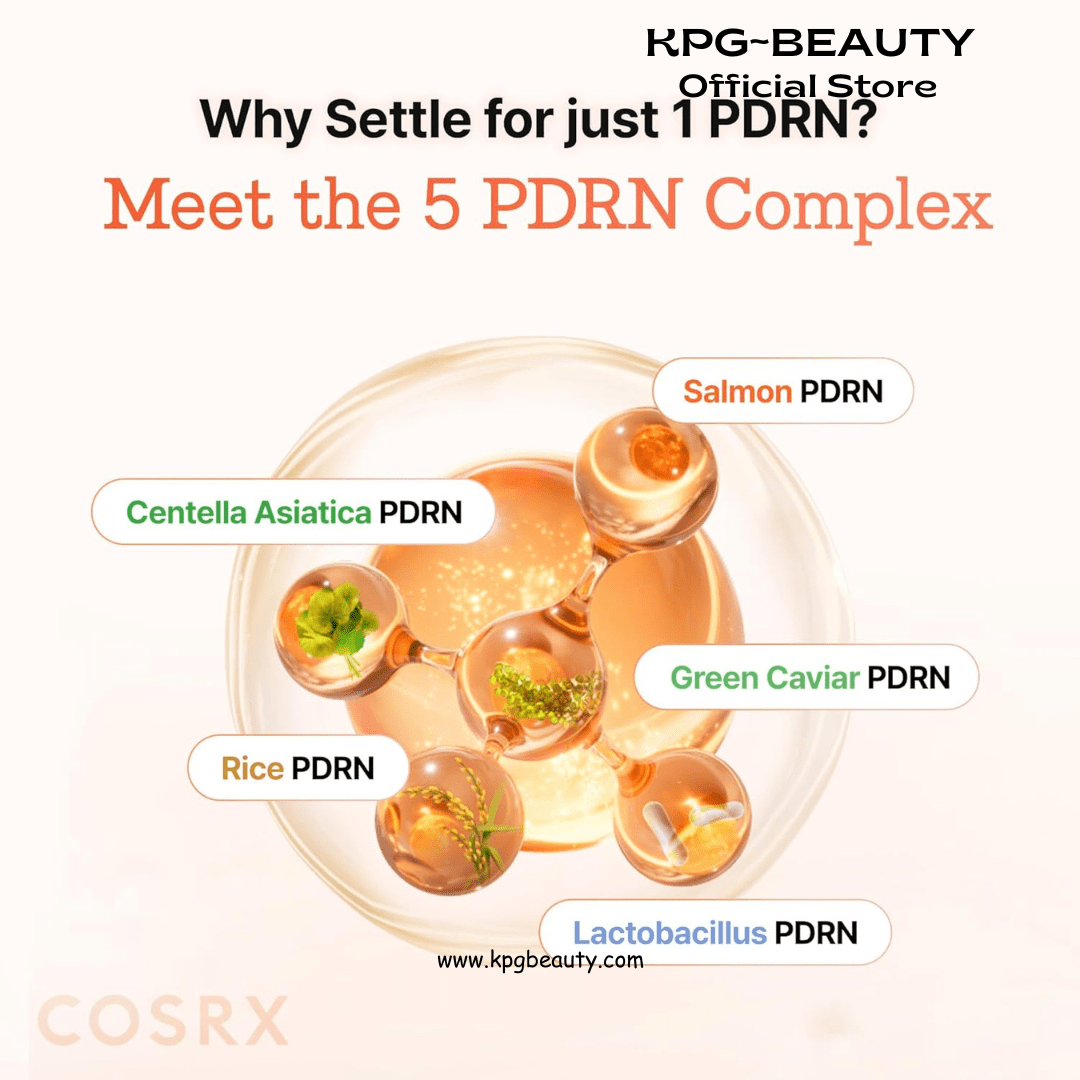 COSRX 5 - PDRN Complex Collagen Gel Eye Patches for the look of Dark Circles and Uneven tone, Radiance Care for Tired Under - Eyes with Salmon DNA & Vitamin C, Korean Skincare, Mothers day gift for MomCOSRX