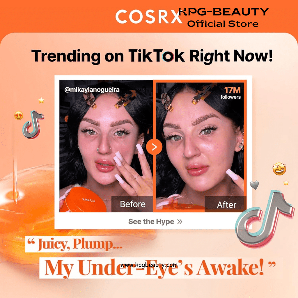 COSRX 5 - PDRN Complex Collagen Gel Eye Patches for the look of Dark Circles and Uneven tone, Radiance Care for Tired Under - Eyes with Salmon DNA & Vitamin C, Korean Skincare, Mothers day gift for MomCOSRX