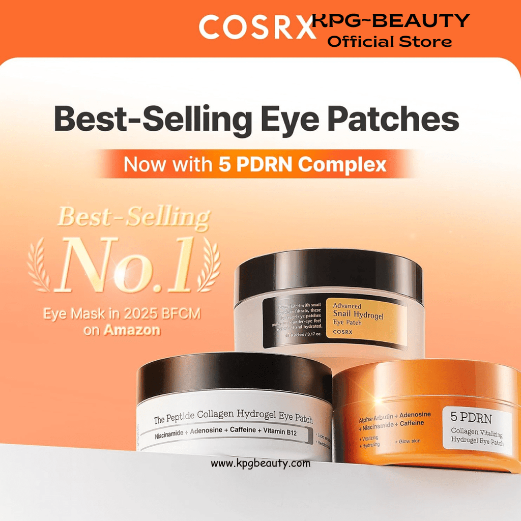 COSRX 5 - PDRN Complex Collagen Gel Eye Patches for the look of Dark Circles and Uneven tone, Radiance Care for Tired Under - Eyes with Salmon DNA & Vitamin C, Korean Skincare, Mothers day gift for MomCOSRX