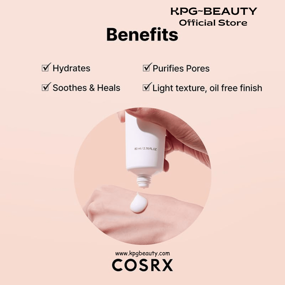 COSRX AC Collection Lightweight Soothing Moisturizer, 80ml / 2.70 fl.oz | Aloe Vera Leaves Extract 71.2% | Animal Testing Free, Paraben FreeCOSRX