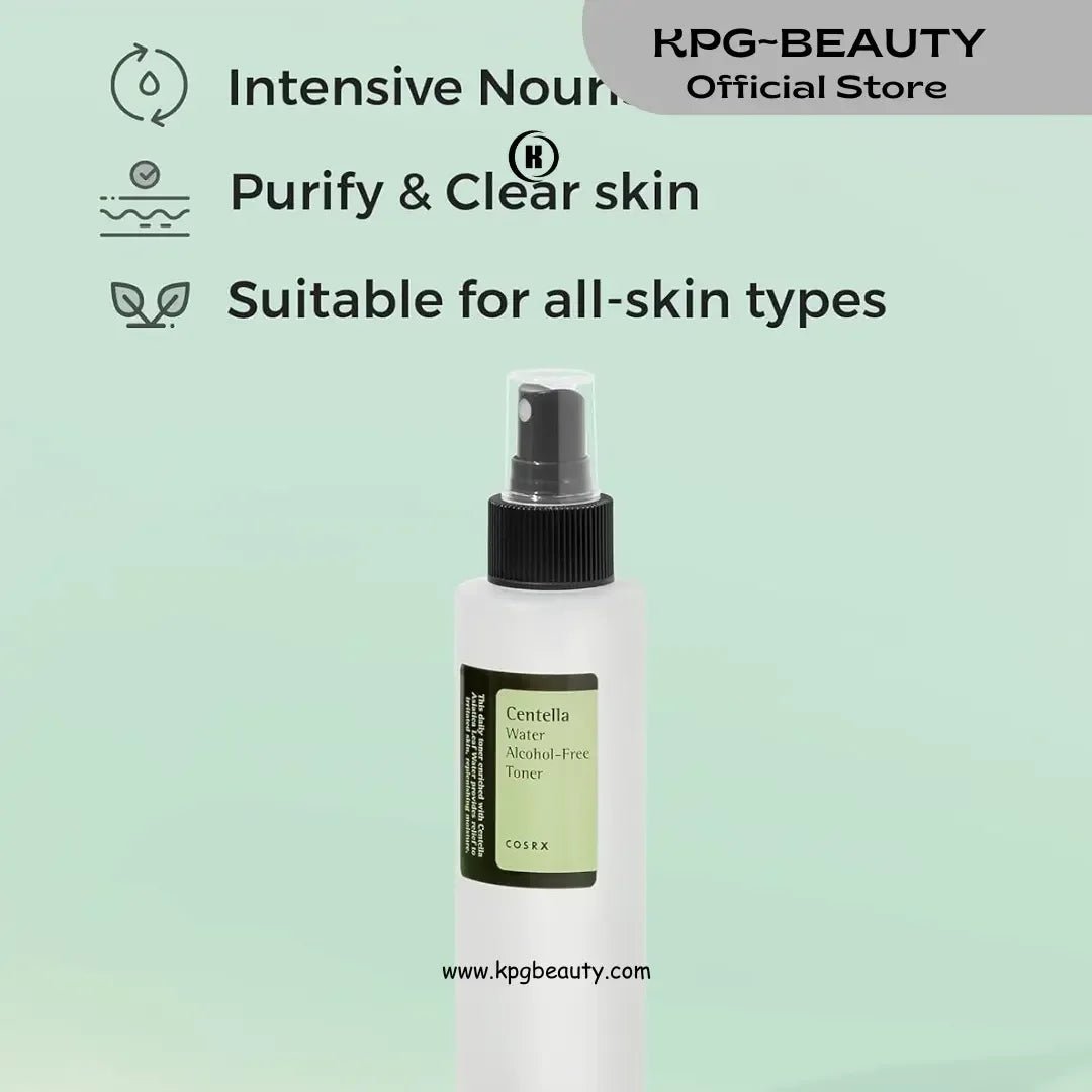 COSRX Alcohol-Free Cica Toner, 150ml / 5.07 fl.oz | Spray-type Korean Toner with | KPG BEAUTY - KPGBEAUTY