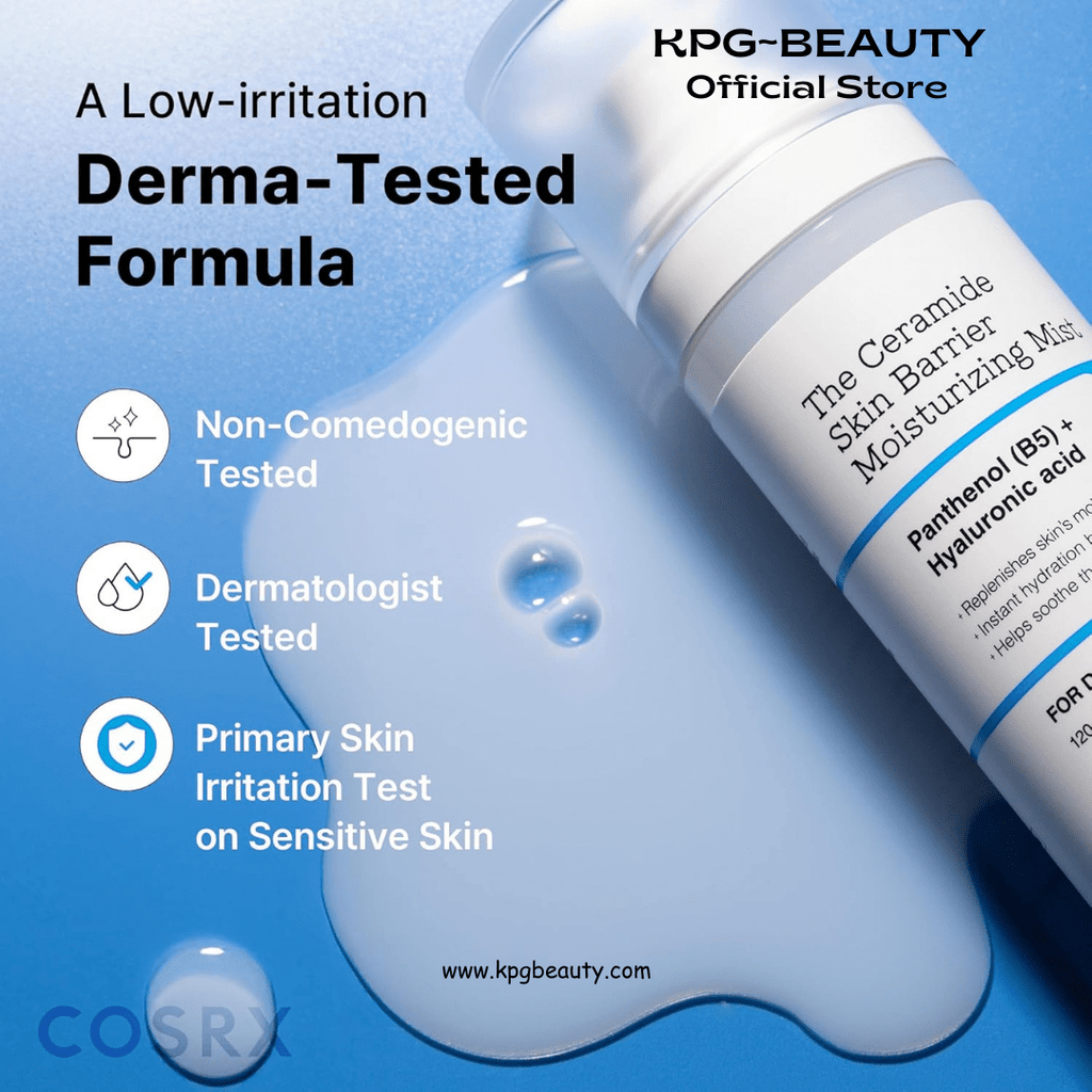 COSRX Barrier Cream Face Mist - Milky Toner with Ceramide & Hyaluronic Acid, Hydrating and Soothing Facial Spray for All Skin Types, 4.06 fl.oz, Korean Skin CareCOSRX