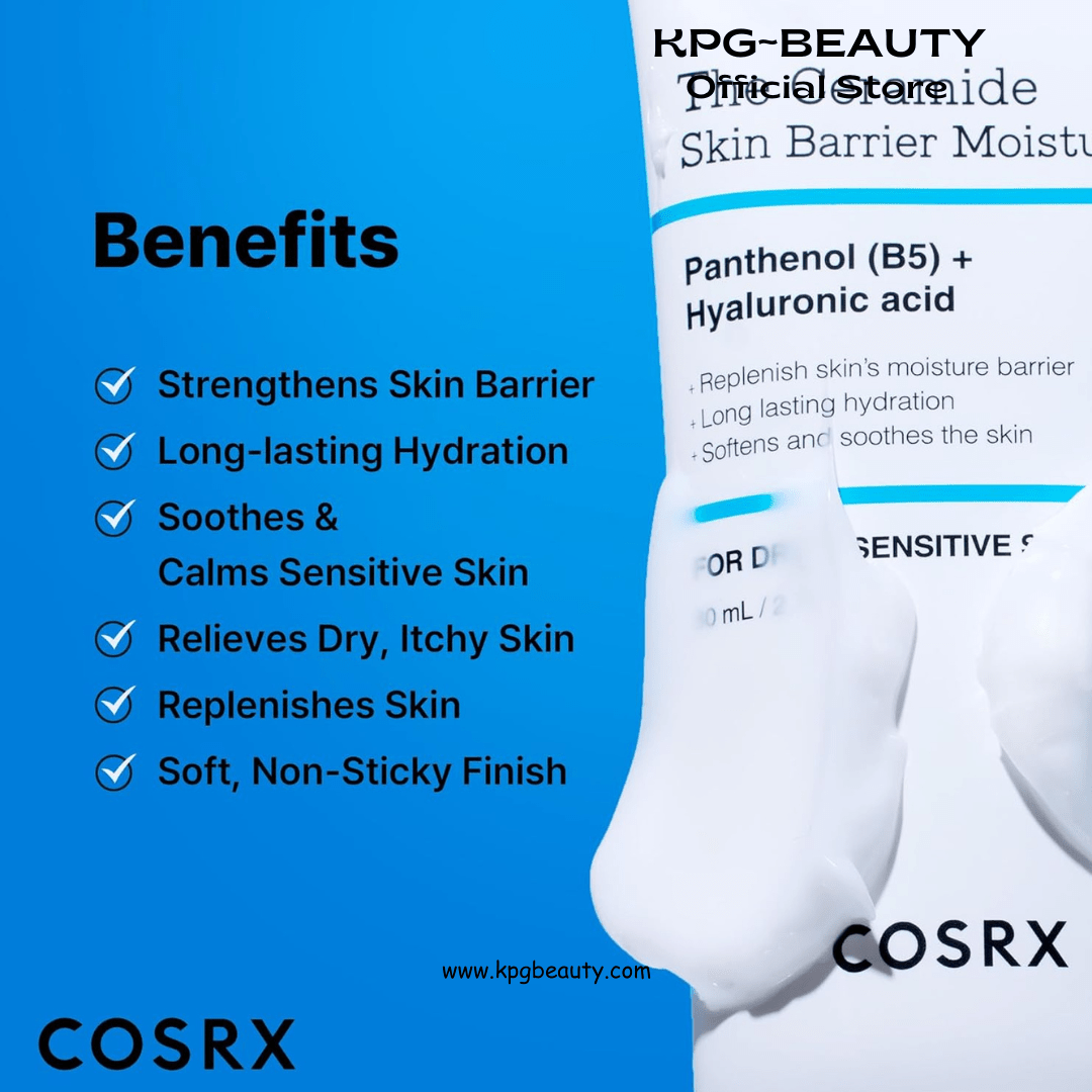 COSRX Ceramide Skin Barrier Moisturizer Face Cream Hydrating Barrier Care KPG BEAUTYCOSRX