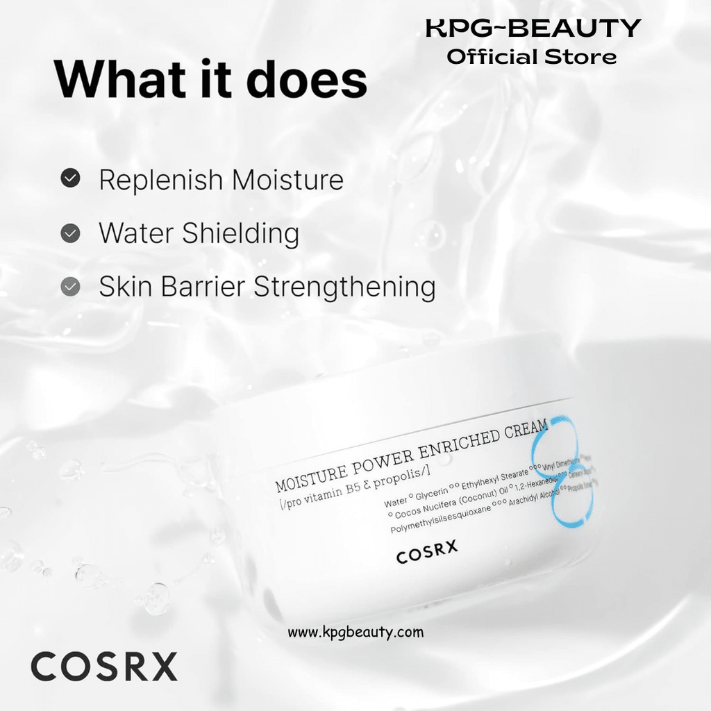 COSRX Hyaluronic Acid Moisturizer for Day & Night with Pro Vitamin B5 (D Panthenol) 50ml/1.69 fl.oz | Propolis Extract, Ceramide, Long Lasting Hydration for Dry, Sensitive Skin, Korean Skin CareCOSRX
