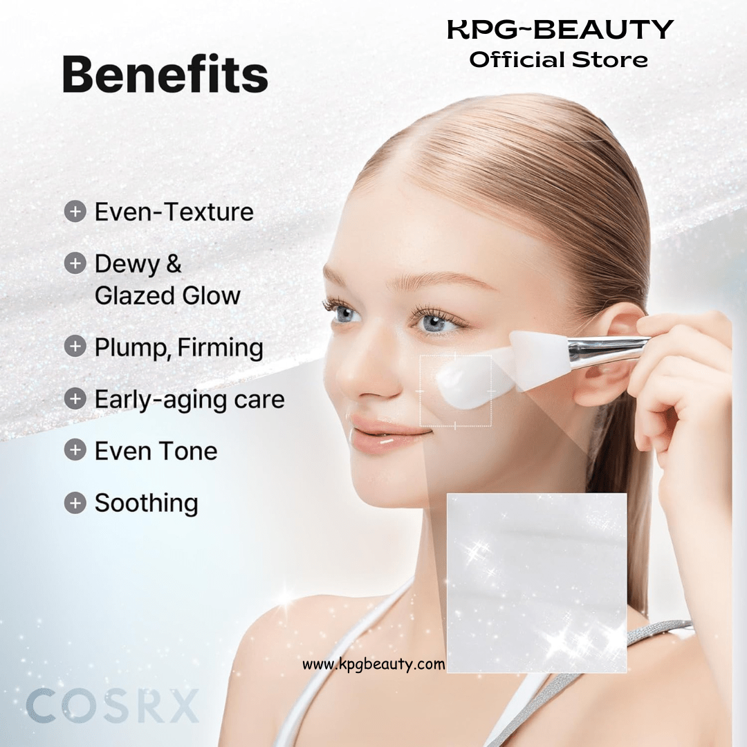 COSRX PDRN Exosome Glaze Wrapping Mask Salmon DNA Overnight Peel-Off Mask KPG BEAUTYCOSRX