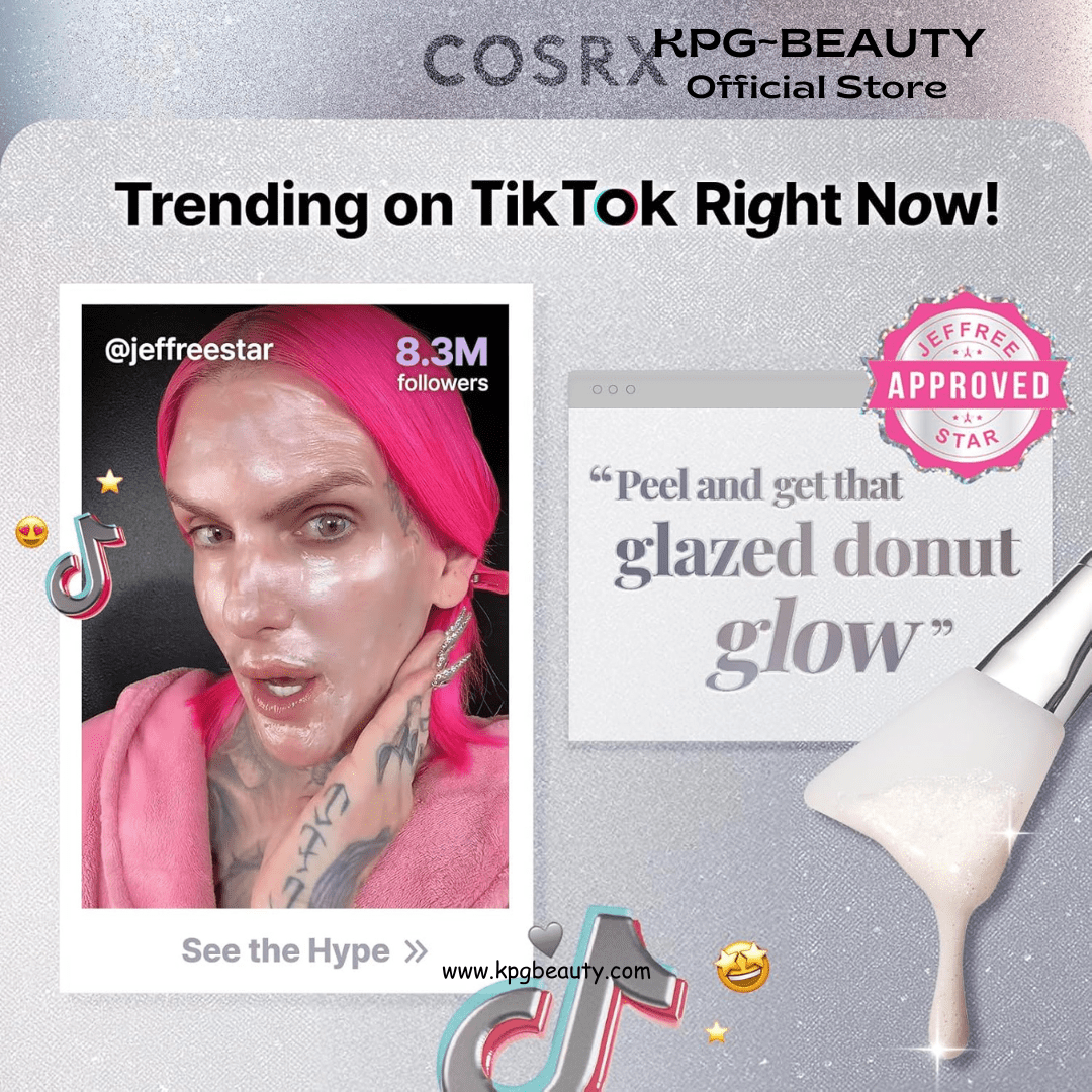 COSRX PDRN Exosome Glaze Wrapping Mask Salmon DNA Overnight Peel-Off Mask KPG BEAUTYCOSRX