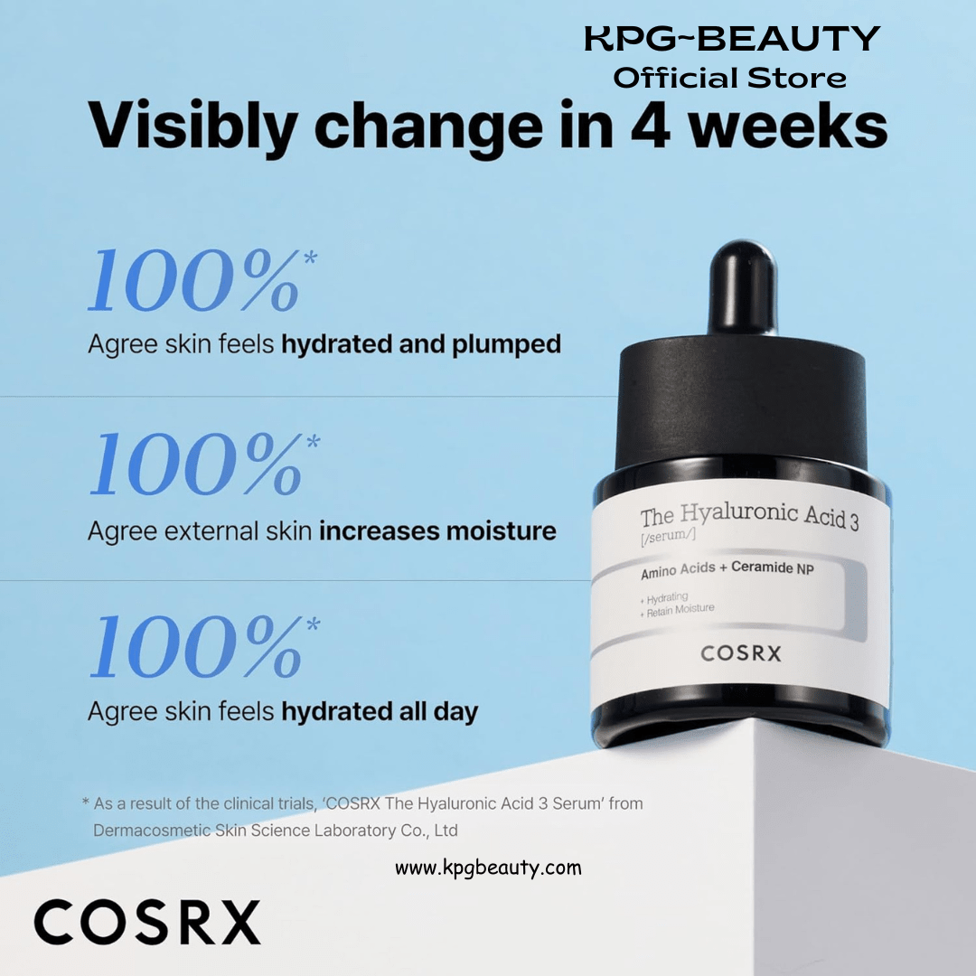 COSRX Pure Sodium Hyaluronic Acid 3% Serum, Hydratying & Moisture Boosting for Fine Lines & Wrinkles, Repair Dry Skin, 0.67fl.oz/20ml, No Artificial Fragrance, Korean Skin CareCOSRX