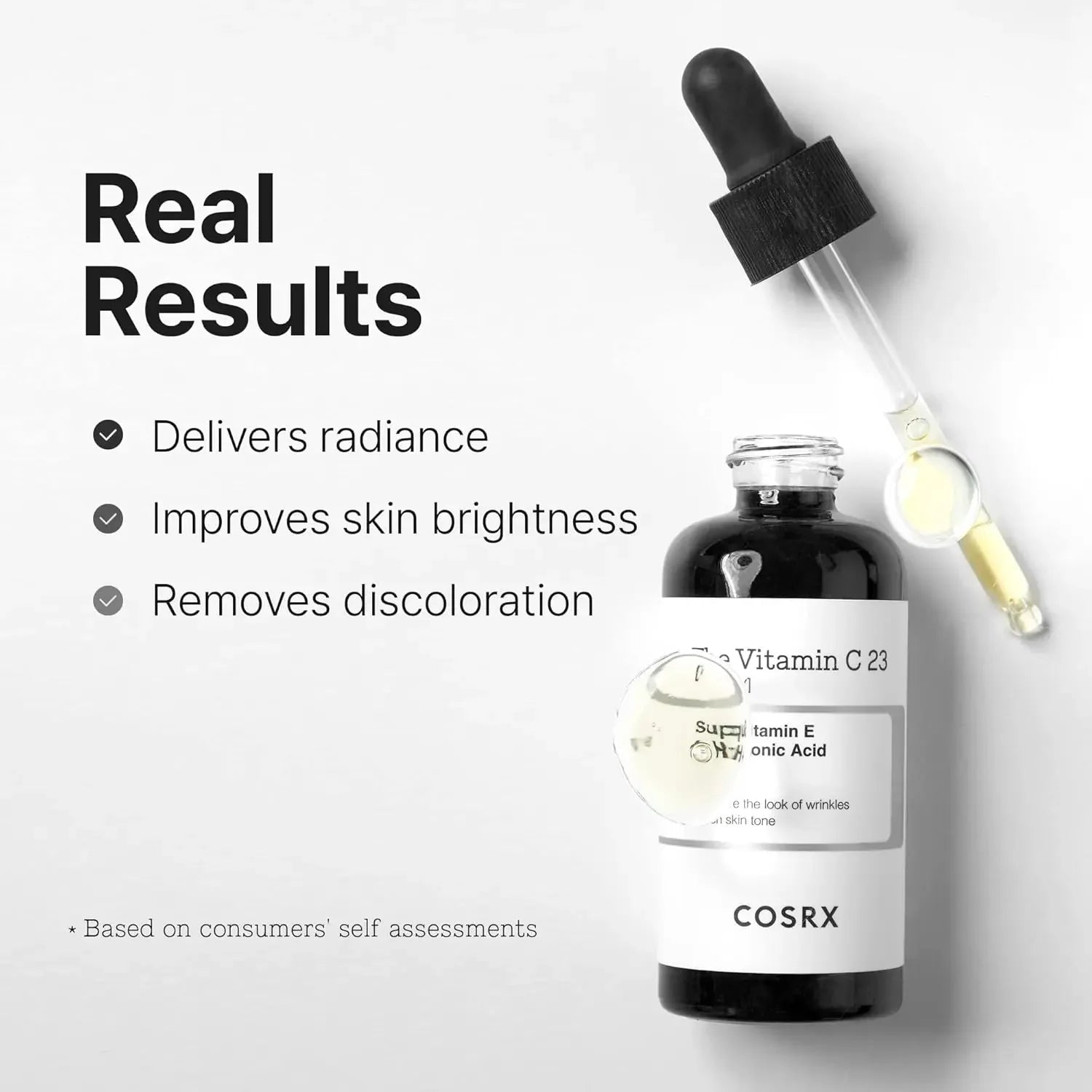 COSRX Pure Vitamin C 23% Serum with Vitamin E & Hyaluronic AcidCOSRX