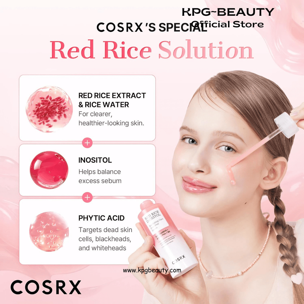 COSRX Red Rice Pore Wash - Off Peel Shot, 94% Reduction in Dead Skin Cells, Gentle Blackhead Remover & Face Exfoliator, Pore Minimizer for Face with Rice & Inositol, Mothers day gift, Korean Skin CareCOSRX