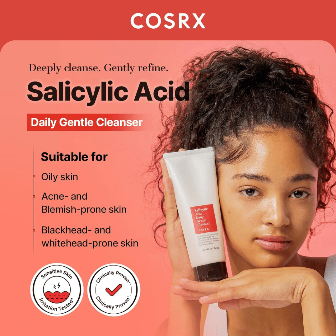 COSRX Salicylic Acid Daily Gentle Cleanser 150ml KPG BEAUTYCOSRX