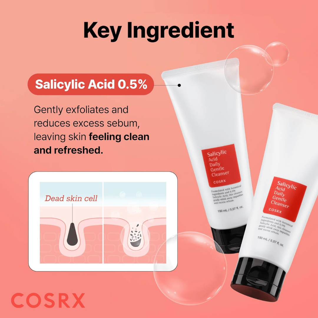 COSRX Salicylic Acid Daily Gentle Cleanser 150ml KPG BEAUTYCOSRX