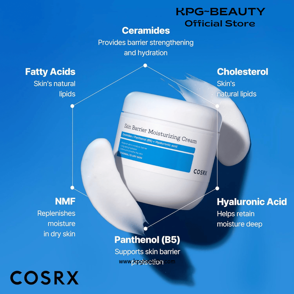 COSRX Skin Barrier Moisturizing Body Cream | 100 - Hour Hydration For Dry to Extremely Dry Skin, with Ceramide & Hyaluronic Acid | Unscented, Non - Greasy | Mothers day gift, 15.2 fl oz, Korean Skin CareCOSRX