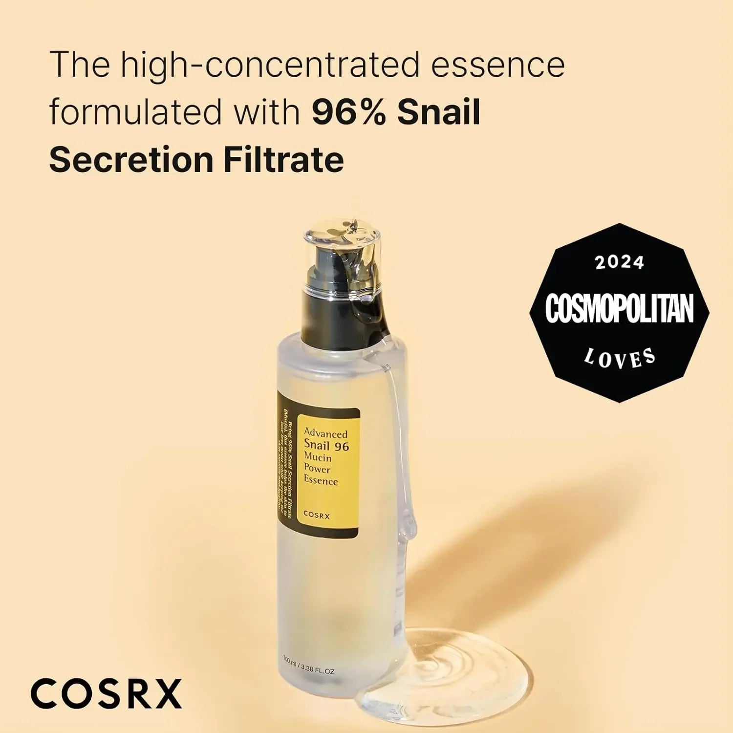COSRX Snail Mucin 96% Power Repairing Essence 100mlCOSRX