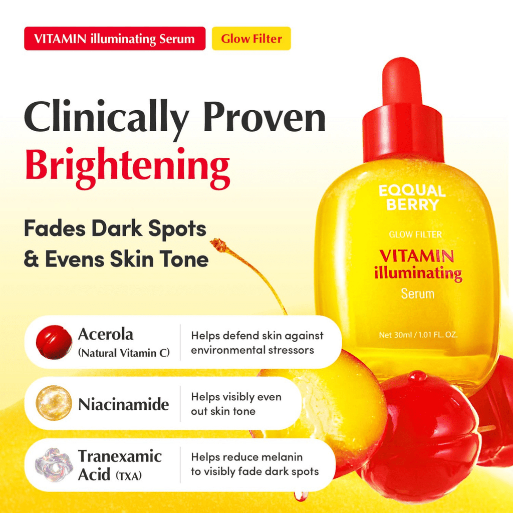 EQQUALBERRY Vitamin Illuminating Serum 30ml KPG BEAUTYEQQUALBERRY