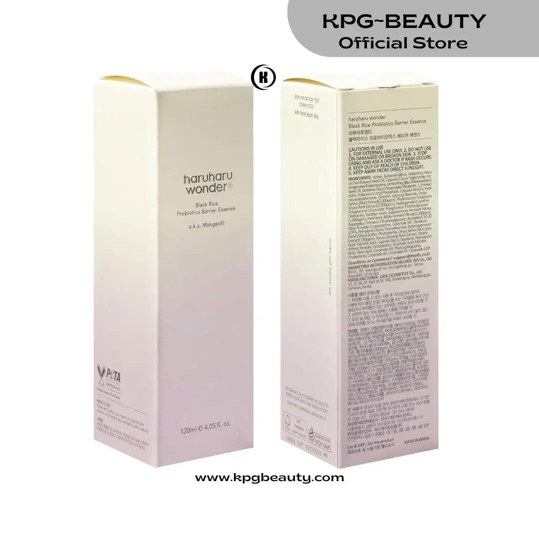 Haruharu Wonder Black Rice Probiotics Barrier Essence – Hydrating & Strengthening Essence KPG BeautyHARUHARU WONDER
