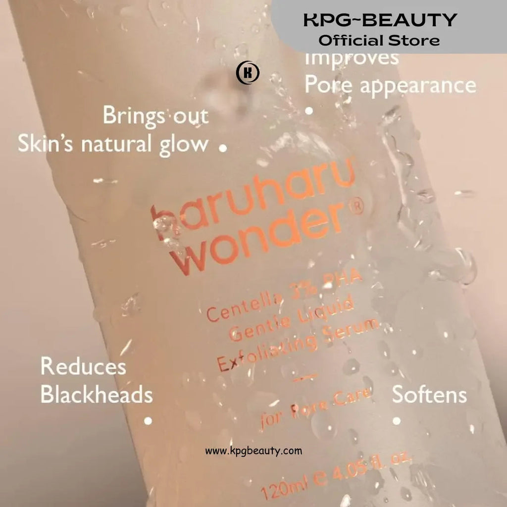 Haruharu Wonder Centella 3% PHA Gentle Exfoliating Serum Soothing Radiance BoostHARUHARU WONDER