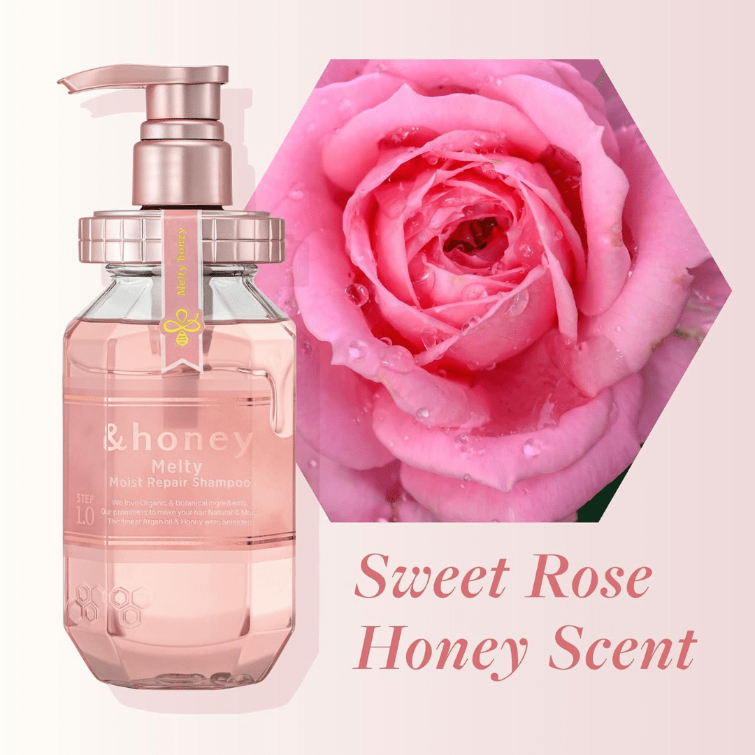 &honey Melty Moist Repair Shampoo & Conditioner Set 440ml + 450g KPG BEAUTY&honey