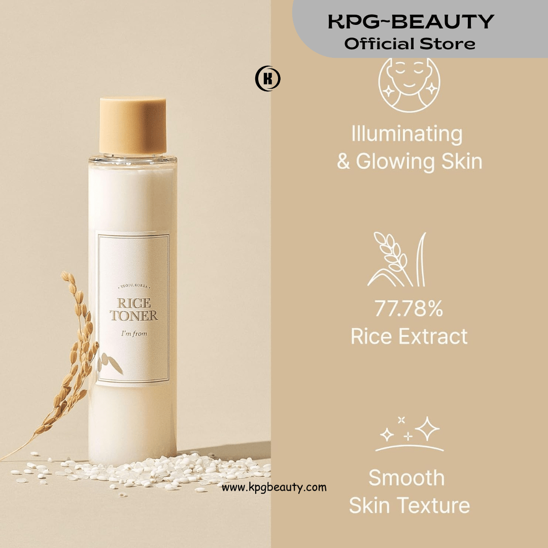 I'm From Rice Toner 30ml – Korean Rice Glow & Exfoliating Toner for Dry & Sensitive Skin | KPG BeautyKPGBEAUTY