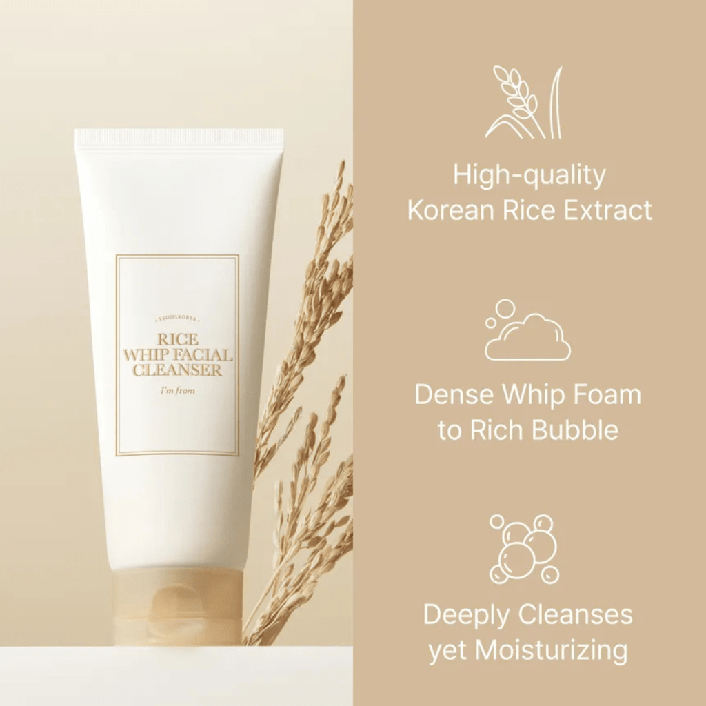 I'm From Rice Whip Facial Cleanser 150ml KPG BEAUTYIAM FROM