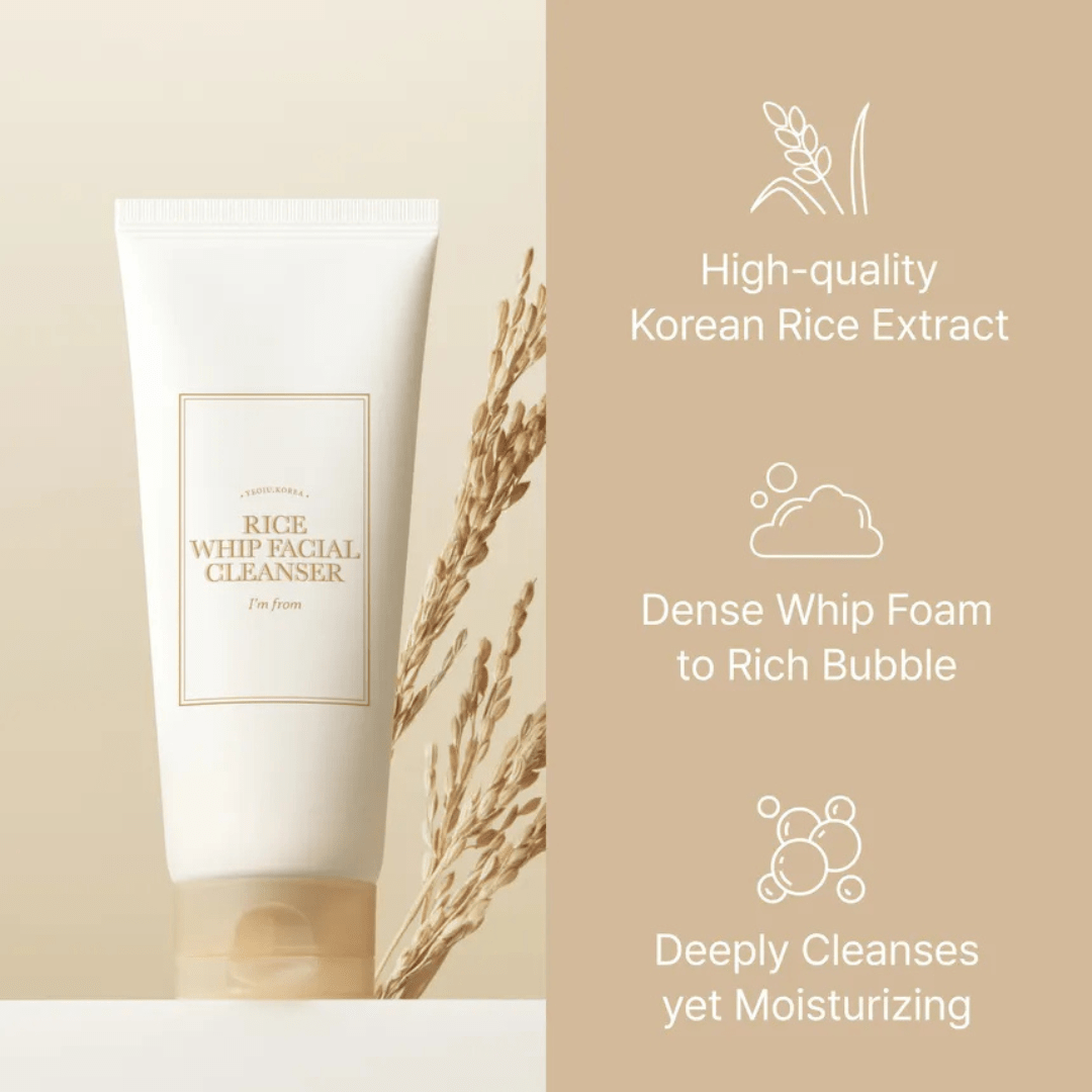 I'm From Rice Whip Facial Cleanser 150ml KPG BEAUTYIAM FROM
