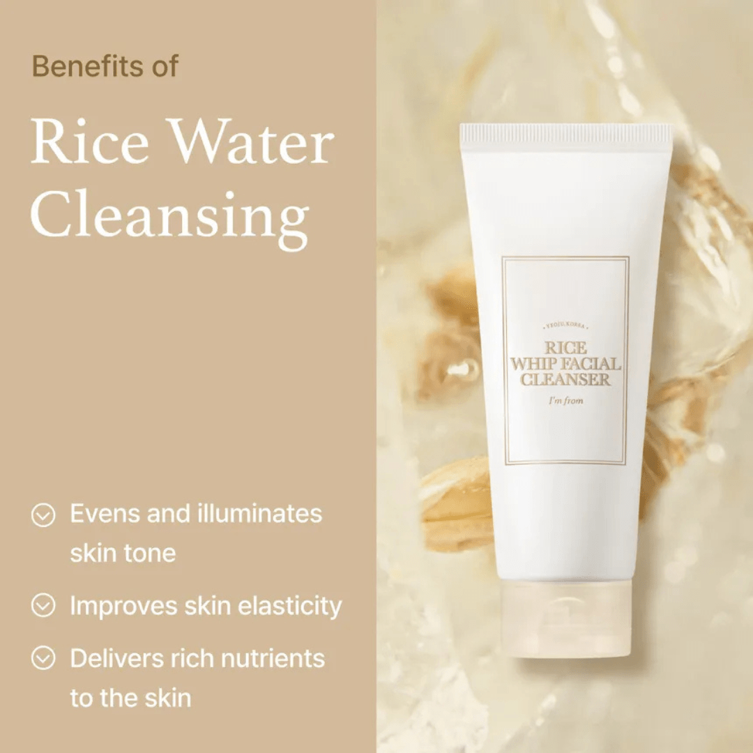 I'm From Rice Whip Facial Cleanser 150ml KPG BEAUTYIAM FROM