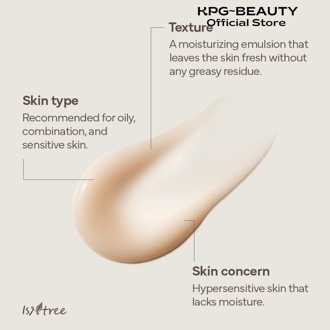 ISNTREE Green Tea Fresh Emulsion Hydrating Oil Control Emulsion 120ml KPG BEAUTYISNTREE