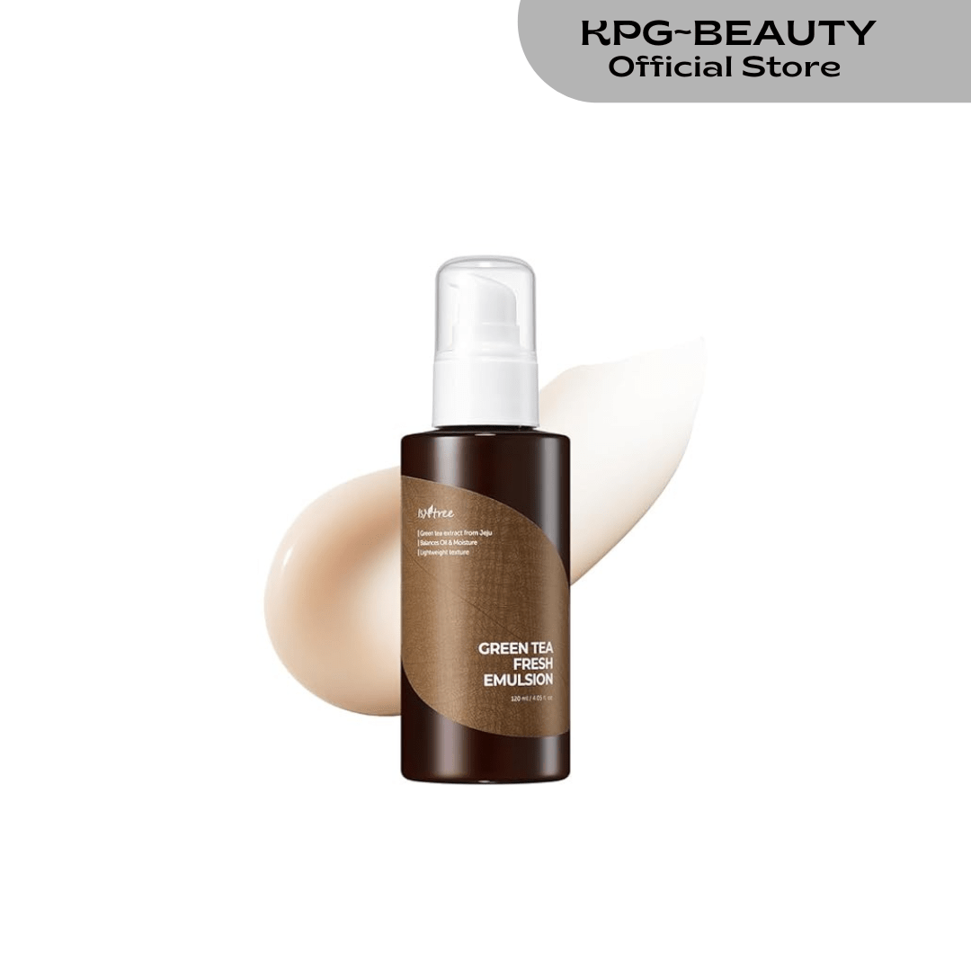 ISNTREE Green Tea Fresh Emulsion Hydrating Oil Control Emulsion 120ml KPG BEAUTYISNTREE
