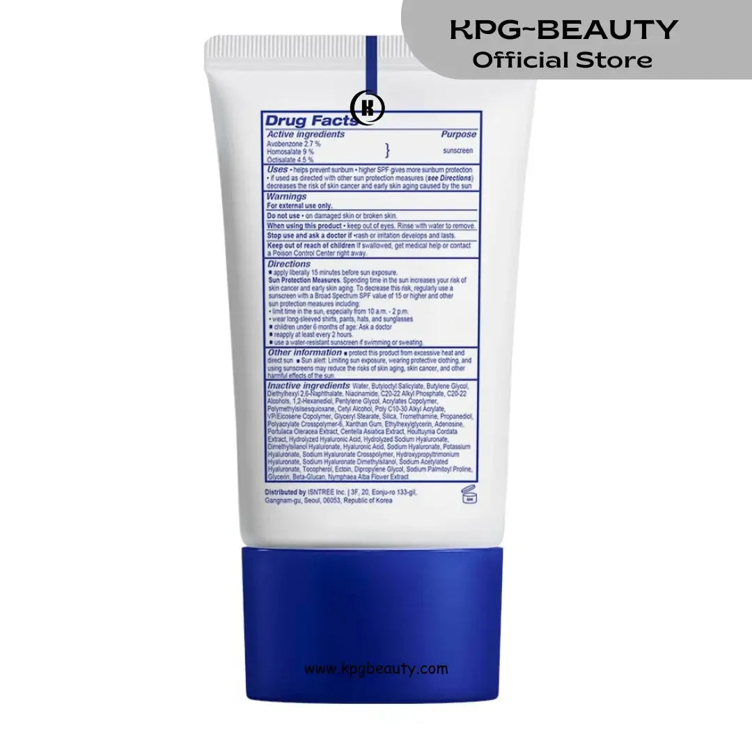 ISNTREE Hyaluronic Acid Daily Sun Gel – Hydrating SPF 30 SunscreenISNTREE