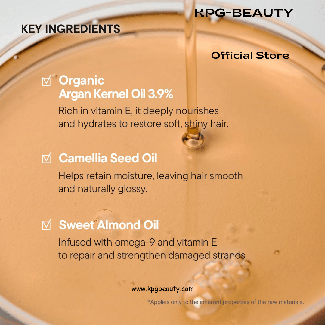 IUNIK Argan Nourishing Hair Oil Anti-Frizz Deep Conditioning Hair Treatment KPG BEAUTYIUNIK
