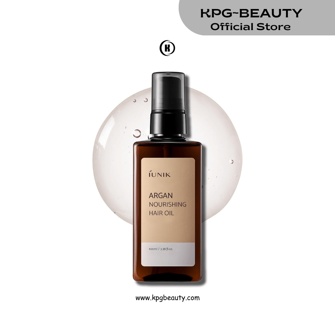 IUNIK Argan Nourishing Hair Oil Anti-Frizz Deep Conditioning Hair Treatment KPG BEAUTYIUNIK